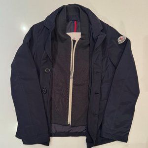 Moncler (Authentic) -Boys Blazer/ Jacket - Size 8 (Navy)